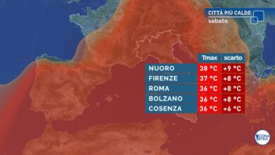 Photo of Meteo weekend: picco del caldo con temperature fino a 40°C