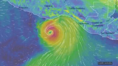 Photo of Uragano Erick, nelle prossime ore l’impatto sul Messico