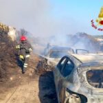 incendi a Villasimius in Sardegna