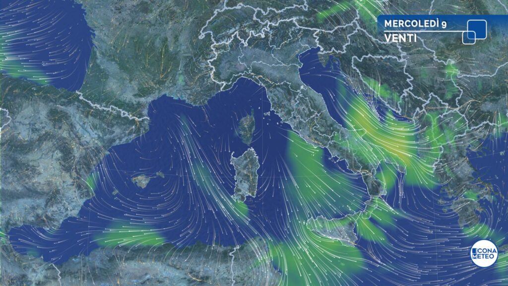 venti mercoledì 09/07/25