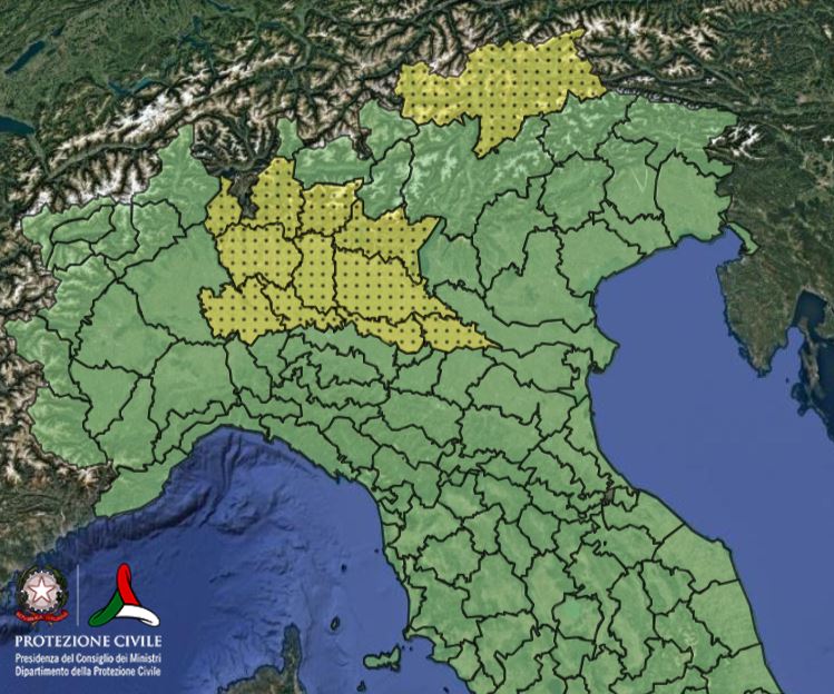 allerta meteo temporali grandine sabato 18 luglio oggi