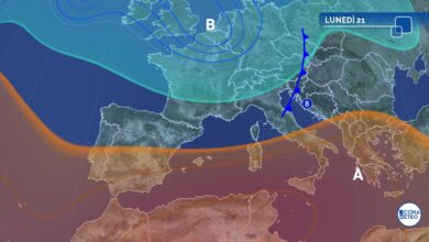 Photo of Meteo Italia oggi: forte maltempo al Nord con rischio grandine! Caldo estremo al Sud