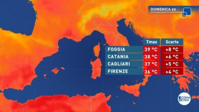 Photo of Previsioni meteo domani: nuova ondata di caldo e qualche temporale. Ecco dove