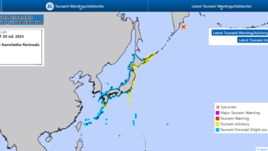 Photo of Allerta Tsunami: gli aggiornamenti dopo il terremoto in Kamchatka