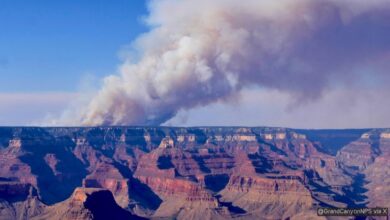 Photo of Incendio nel Grand Canyon, chiuso il North Rim e distrutto lo storico Grand Canyon Lodge