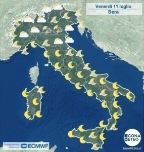 previsioni meteo domani italia