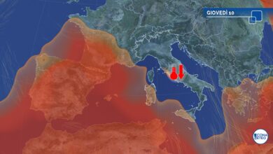 Photo of Fine del caldo: entro mercoledì 9 luglio torna il fresco in tutta Italia