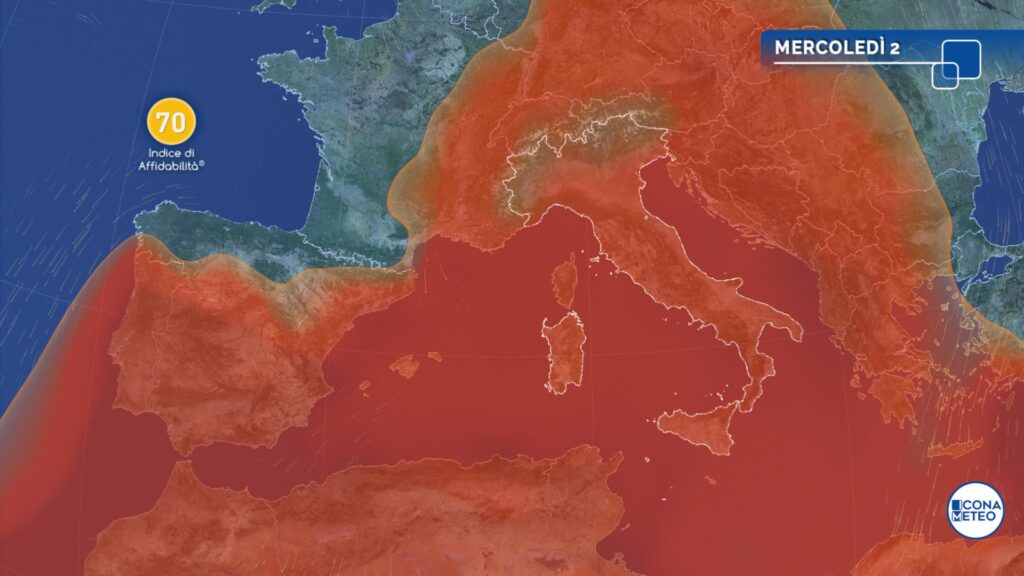 previsioni meteo caldo bollino rosso roma e milano