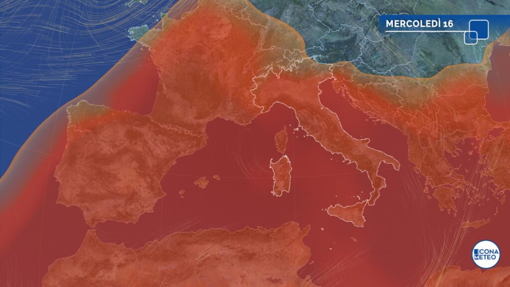 previsioni meteo caldo africano