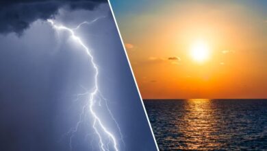 Photo of Sole e caldo in aumento, ma anche rischio di temporali e grandine. Ecco dove