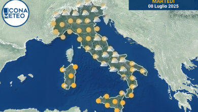 Photo of Meteo Italia oggi: instabilità al Nord, sole al Centro e Sud