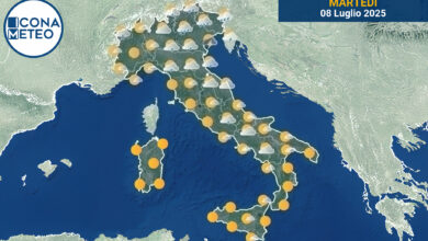 Photo of Meteo Italia domani: sole e temporali al Nord, caldo al Sud