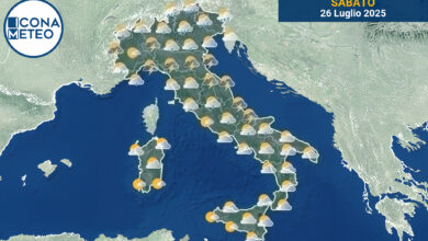 Photo of Meteo Italia domani: Temporali al Nord, miglioramenti al Centro e Sud