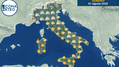 Photo of Meteo Italia domani: instabilità al Nord, sole al Centro e Sud