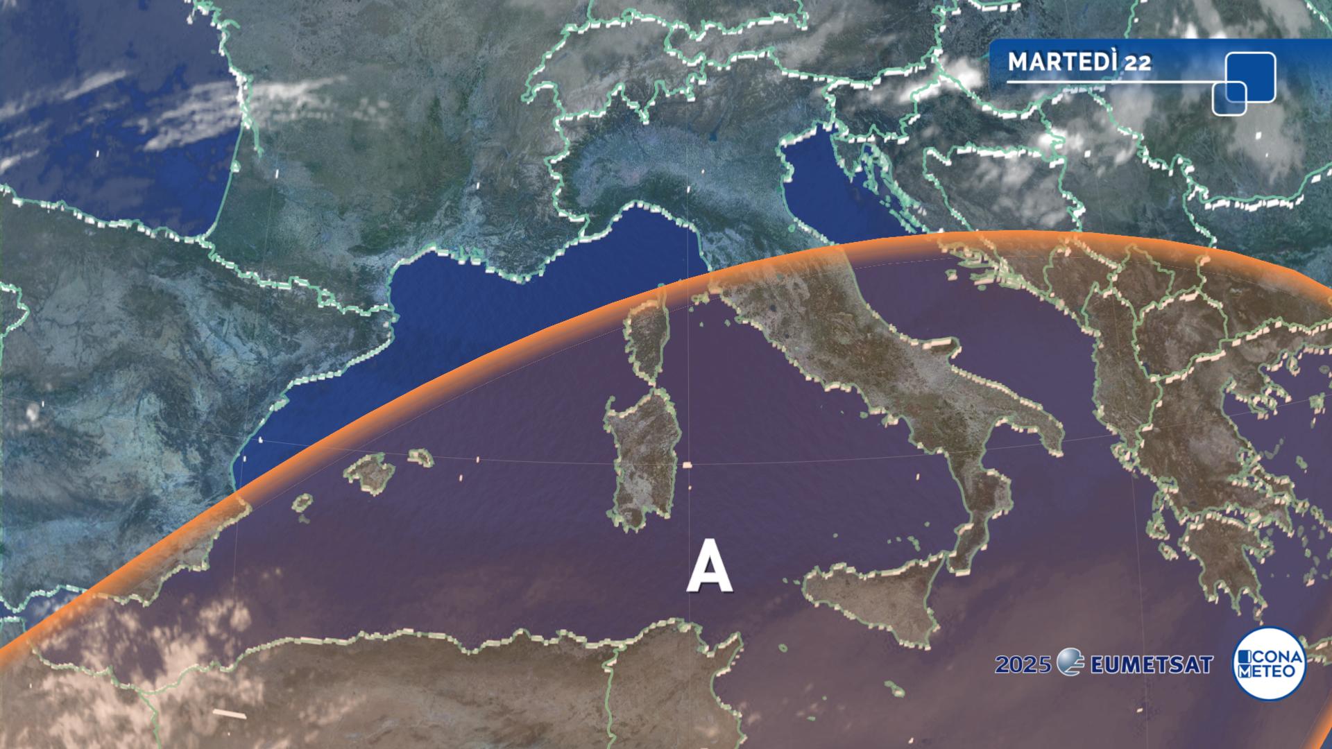previsioni meteo italia oggi