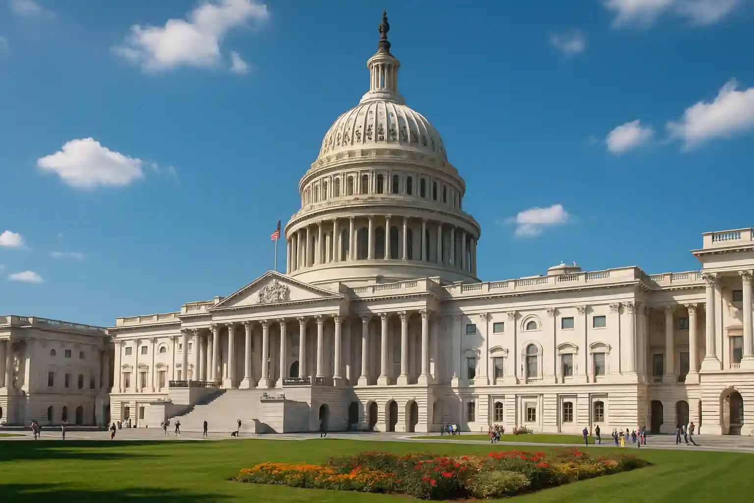 Senato a Washington di giorno