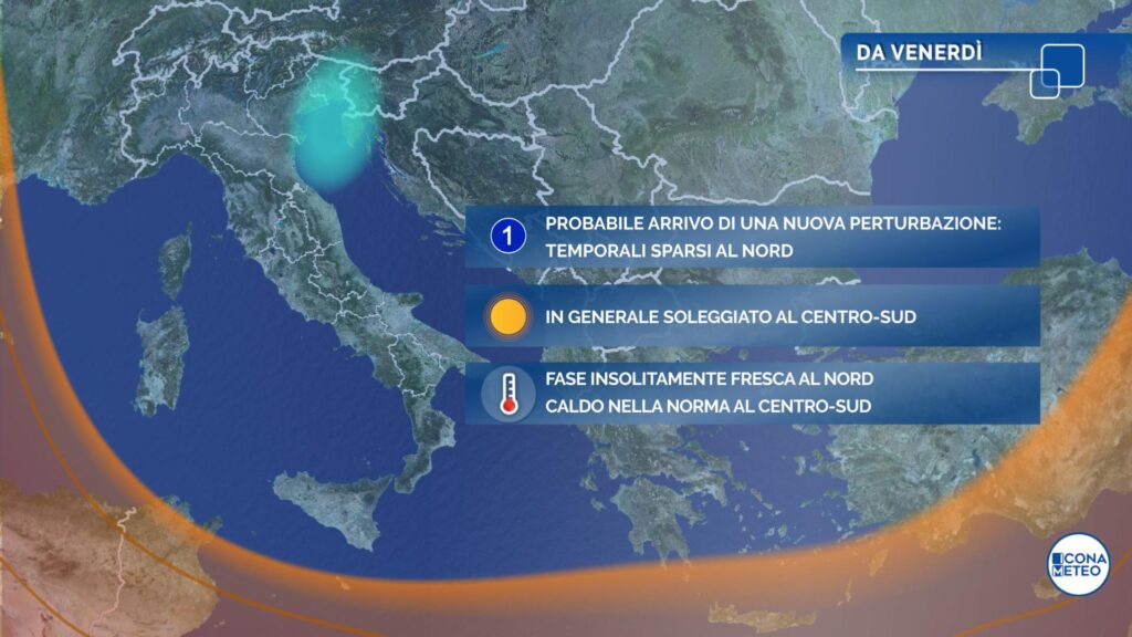 meteo agosto 2025 previsioni temperature