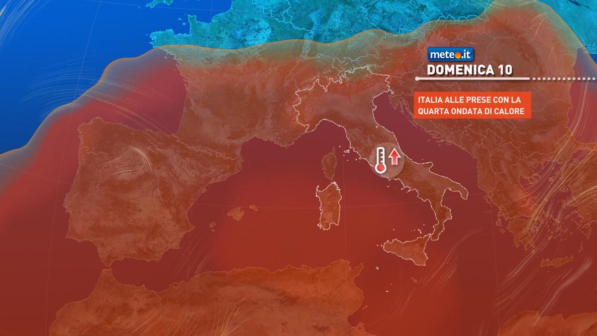 previsioni meteo caldo ferragosto