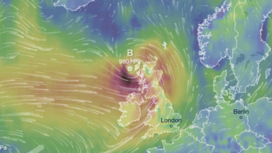 Photo of Tempesta Floris: venti a 175 km/h e disagi in Scozia e Inghilterra