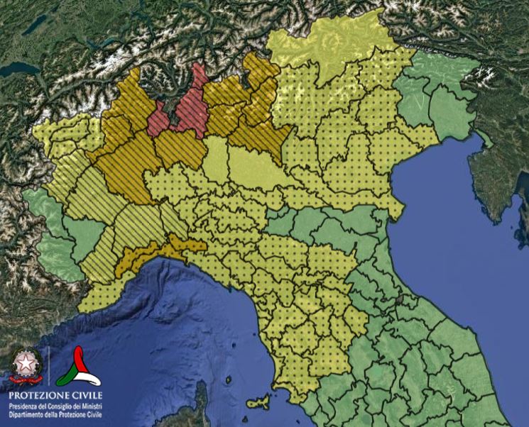 allerta meteo 28 agosto italia maltempo temporali milano torino