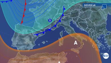 Photo of Meteo domani: forte maltempo temporali e nubifragi