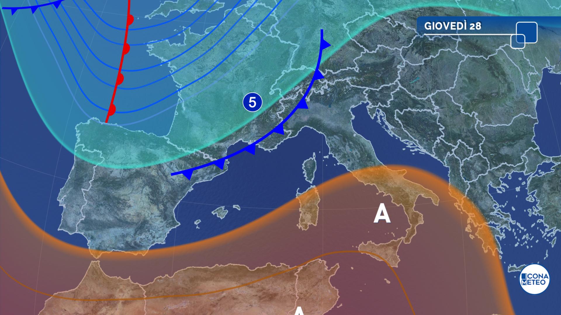 meteo domani