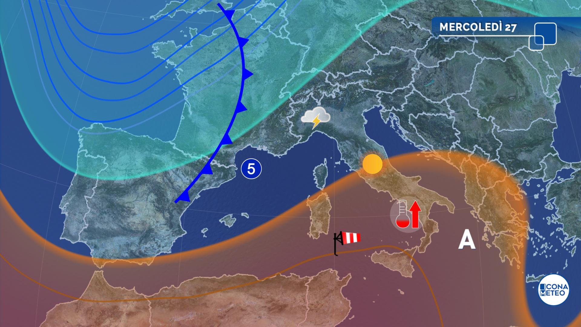 meteo domani