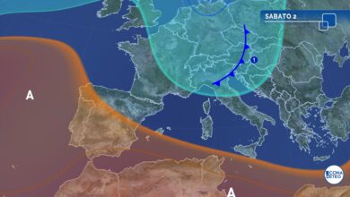 Photo of Previsioni meteo Italia: sabato 2 agosto tra forti temporali al Nord e sole al Sud