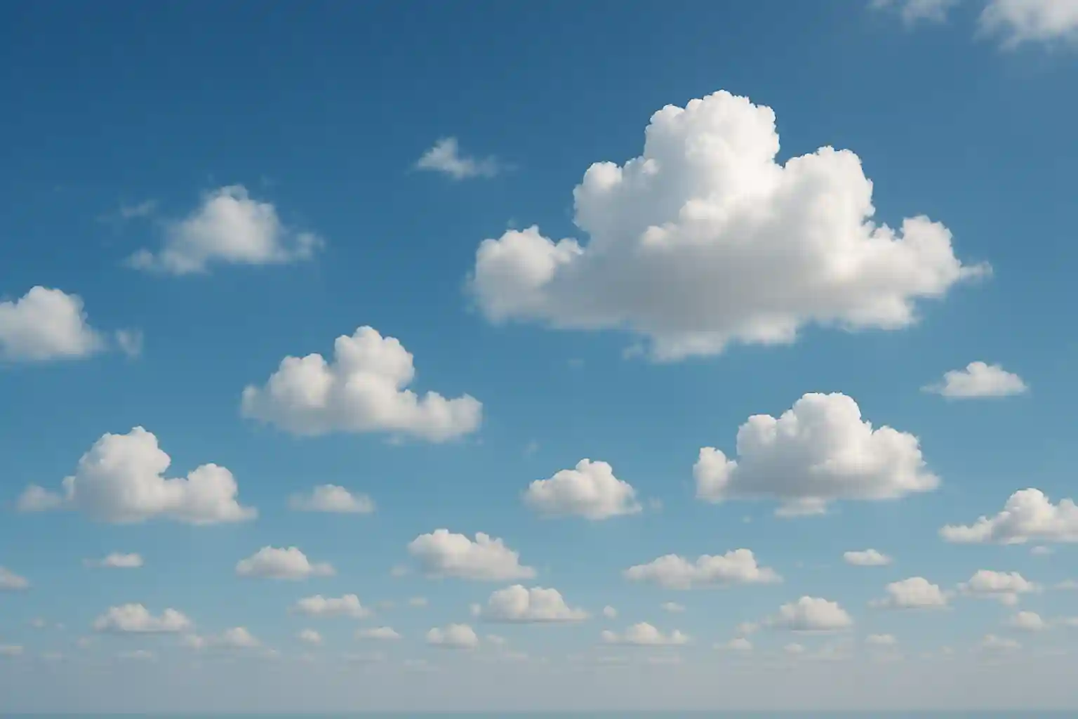 Cielo parzialmente nuvoloso di giorno