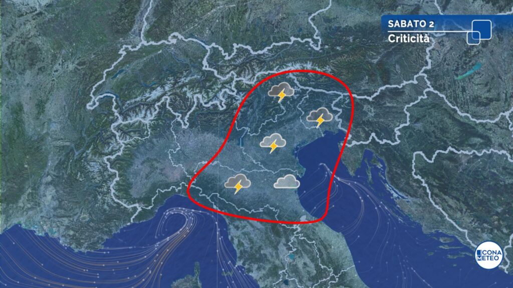 allerta meteo temporali grandine maltempo