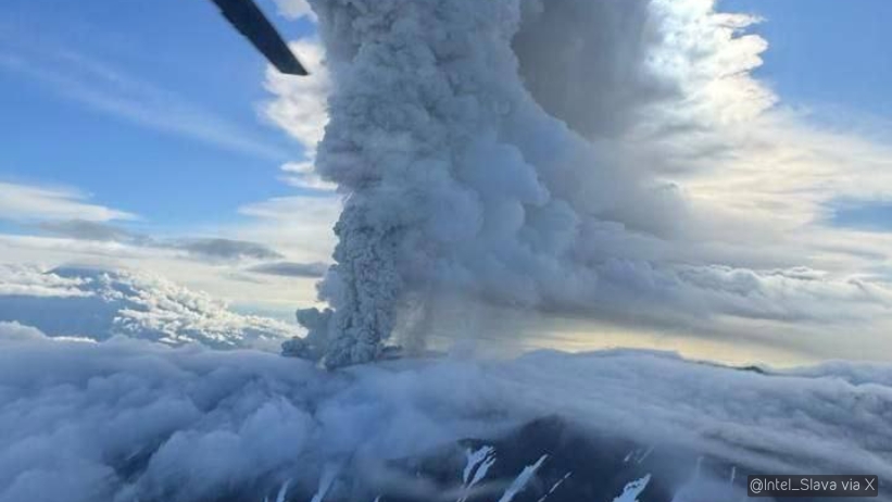 eruzione vulcano kamchatka