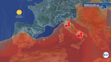 Photo of Meteo 20 agosto: forte perturbazione in arrivo al Nord, temporali e calo termico