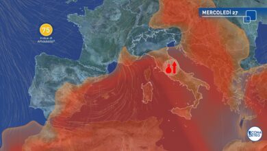 Photo of Meteo Italia: peggioramento autunnale a metà settimana, piogge e Scirocco in arrivo