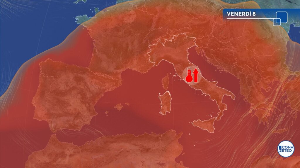 Previsioni caldo africano ferragosto