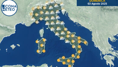 Photo of Meteo Italia oggi: Sole e nubi sparse su tutte le regioni