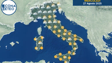 Photo of Meteo Italia domani: Maltempo al Nord, sole al Centro e Sud