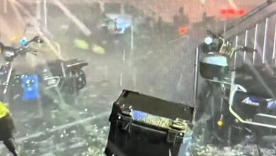 Photo of Tempesta di grandine a Pechino: intenso maltempo colpisce la capitale tra pioggia e fulmini