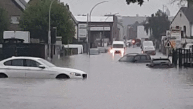 Photo of Forti piogge e allagamenti in Germania: emergenza nel Nord Reno-Vestfalia