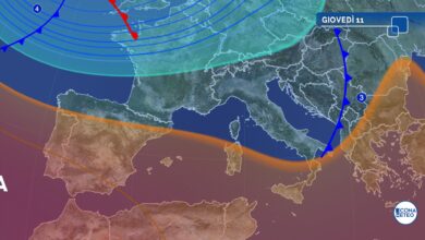 Photo of Meteo domani: giovedì ancora maltempo al Sud, poi migliora