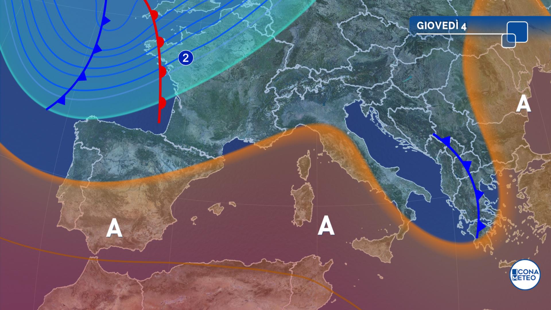 meteo domani