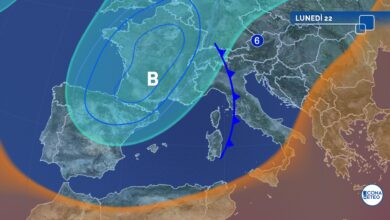 Photo of Meteo lunedì 22 settembre: rischio nubifragi al Nord, Toscana e Sardegna