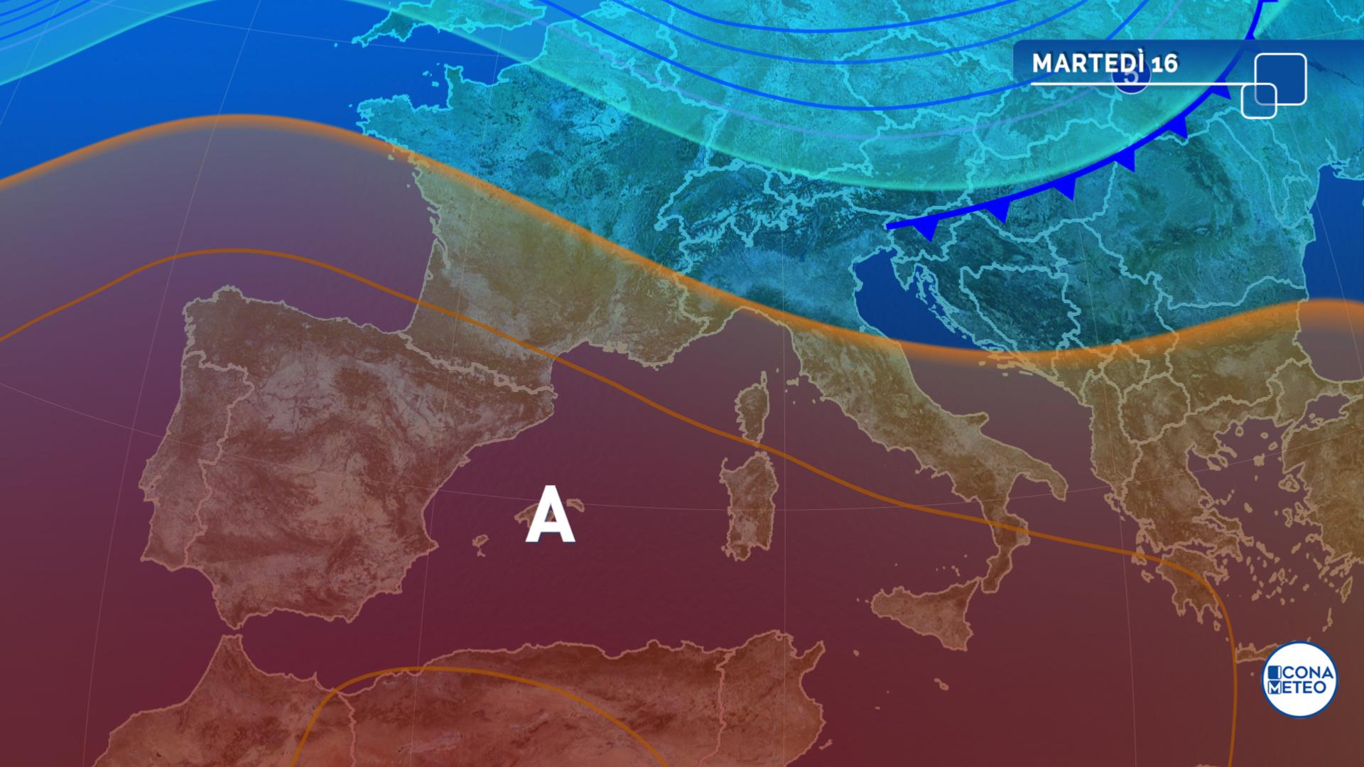 previsioni meteo domani