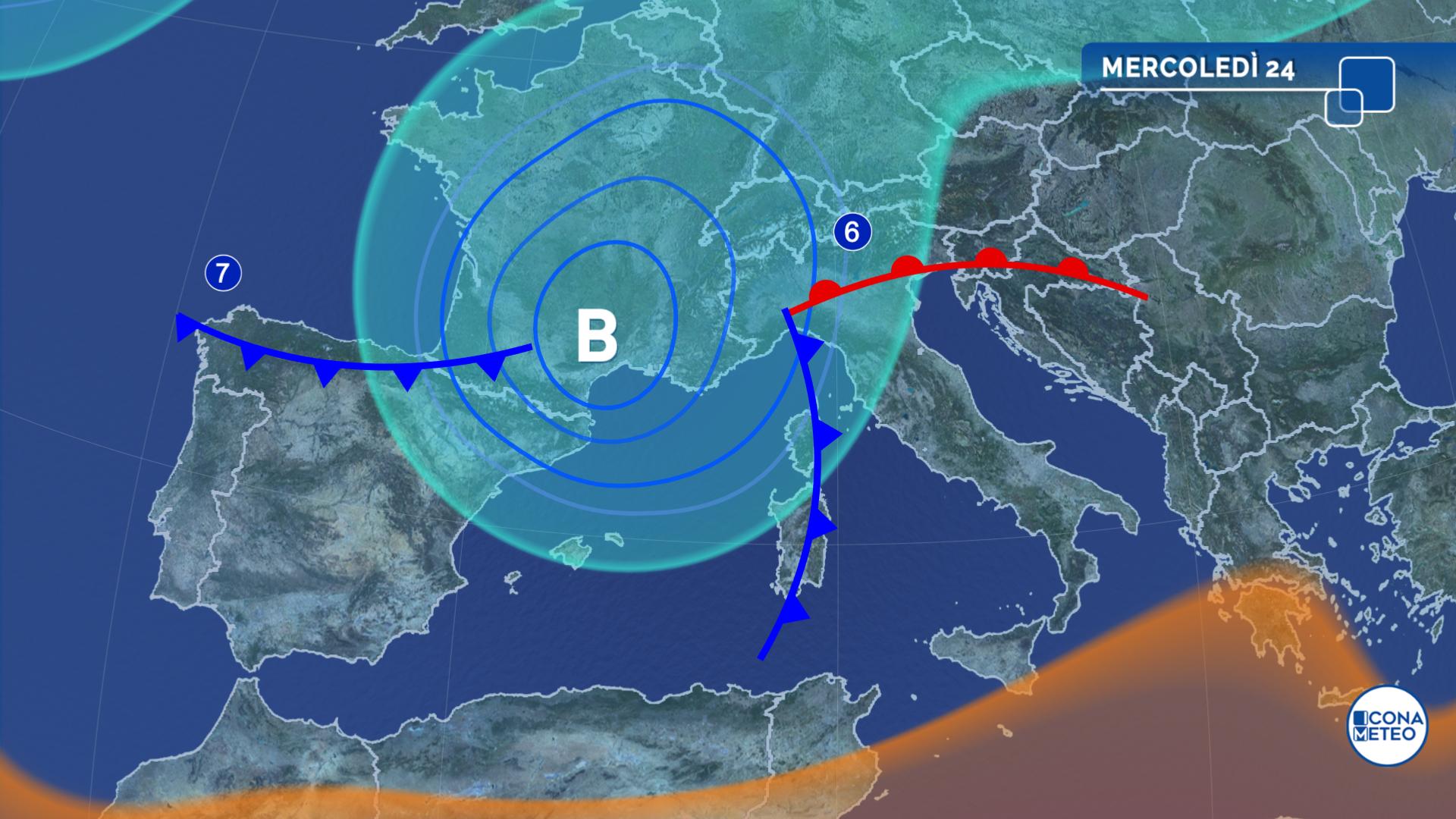 meteo di domani