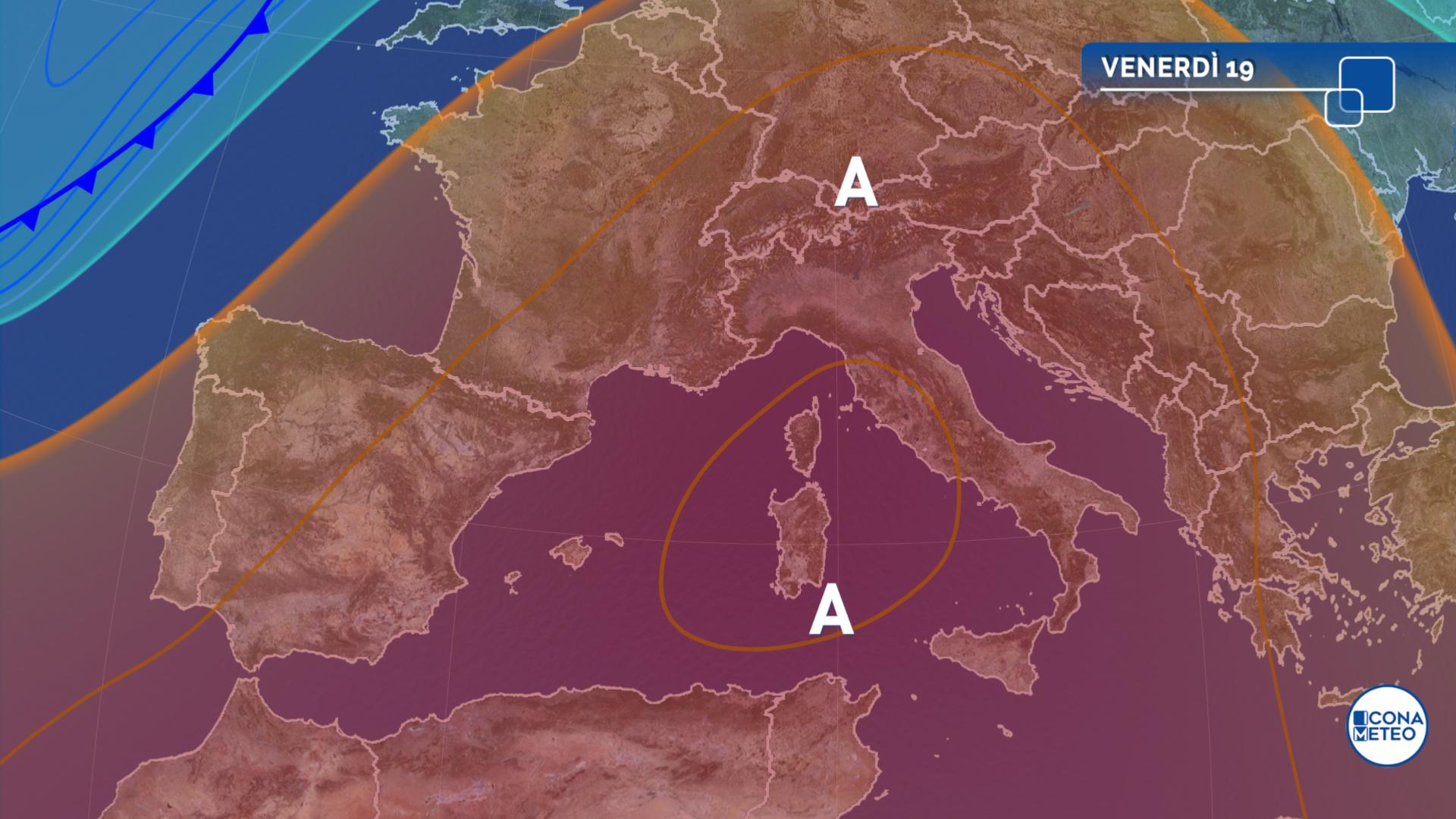 previsioni meteo domani