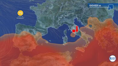 Photo of Tendenza meteo: 11 settembre con maltempo su estremo Sud! Clima più fresco