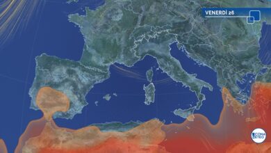 Photo of Previsioni meteo venerdì: piogge e temporali al Nord-Ovest, neve sulle Alpi