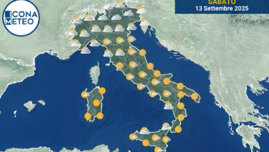 Photo of Meteo Italia oggi: Nuvolosità variabile e rovesci in arrivo