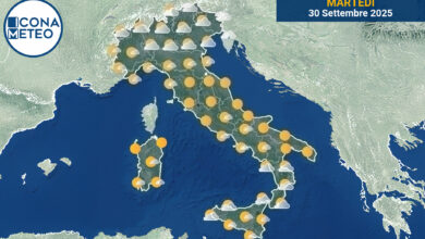 Photo of Meteo Italia oggi: Sole e nuvole, piogge in arrivo al Nord