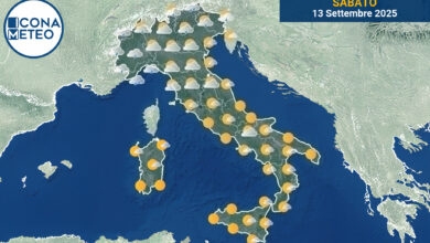 Photo of Meteo Italia: domani nuvoloso con piogge al Nord e sole al Sud