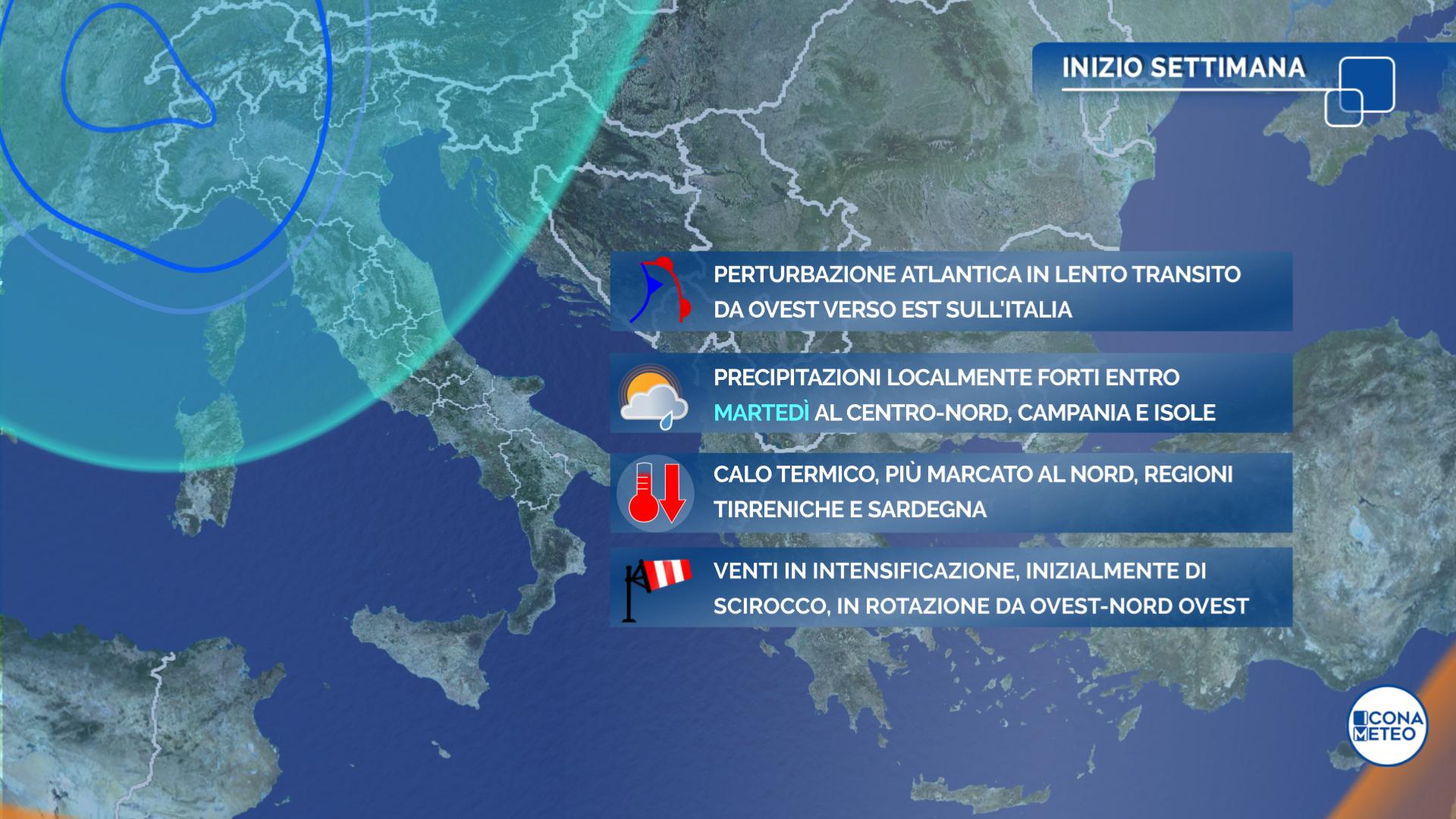 maltempo autunno pioggia tempesta equinoziale